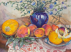 Margarita Siourina. Melons and Peaches, 1982