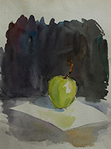 Margarita Siourina. The Apple Sketch from Five Minutes, 1993