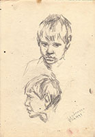 Margarita Siourina. The Sketches of the Boy, 1985