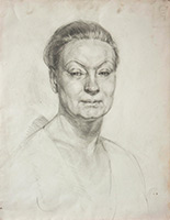 Маргарита Сюрина. Портрет натурщицы, 1988
