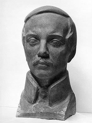 Vyacheslav Piliper. Portrait of Lermontov