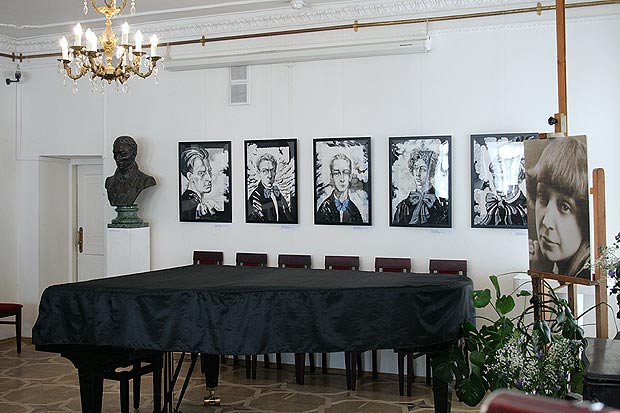 Открытие выставочного проекта ПОРТРЕТ РОССИЙСКОЙ  СЛОВЕСНОСТИ в ДОМЕ-МУЗЕЕ МАРИНЫ ЦВЕТАЕВОЙ в Москве