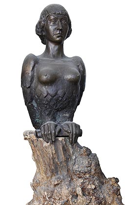 V.S. Piliper. 'Phoenix Bird'. Bronze. 1990