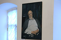 Портрет писателя С.М. Харламова, работа художника Геннадия Животова