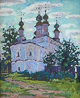 Margarita Siourina. Church of Myrrh-bearing Women, Velikiy Ustuyg, 1989